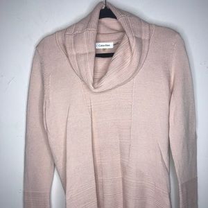 Calvin Klein - pink knit sweater